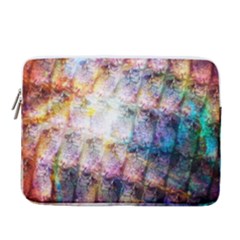Cosmic Owls Pattern 14  Vertical Laptop Sleeve Case With Pocket by ExtraAwesomeSauce