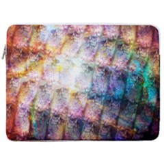 Cosmic Owls Pattern 17  Vertical Laptop Sleeve Case With Pocket by ExtraAwesomeSauce