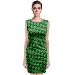 St  Patrick s Day Clovers Classic Sleeveless Midi Dress by ExtraAwesomeSauce