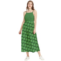 St  Patrick s Day Clovers Boho Sleeveless Summer Dress by ExtraAwesomeSauce
