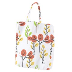 Tree Auntumn Leaf Giant Grocery Tote by anzea