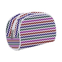 Chevron Pattern Make Up Case (small) by ytdream