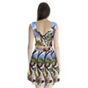 Springtime Pear Tree Blossoms Split Back Mini Dress  View2