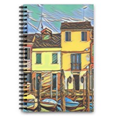 Colorful Venice Homes - Venezia, Italy 5 5  X 8 5  Notebook by ConteMonfrey