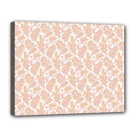 Delicated Leaves Canvas 14  X 11  (stretched) by ConteMonfrey