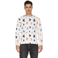 Cute Airplanes Planes Men s Fleece Sweatshirt by ConteMonfrey