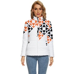 Aesthetic Hearts Women s Puffer Bubble Jacket Coat by ConteMonfrey