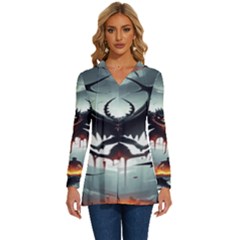 Halloween Goodie Long Sleeve Drawstring Hooded Top by favoritechios