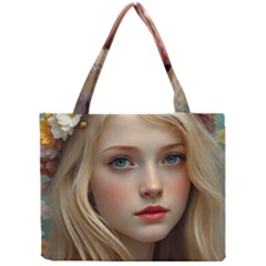 Beauty Of Youth Mini Tote Bag by AIDreaming