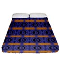 Bitcoin Logo Pattern Fitted Sheet (Queen Size) View1