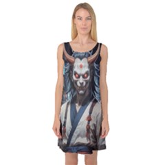 Demon Samurai Sleeveless Satin Nightdress by AwesomeSauce
