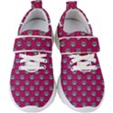 Calavera Cat Art Pattern Kids  Velcro Strap Shoes View1