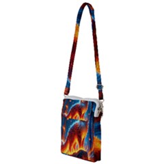 Enchanted Fire Feline Multi Function Travel Bag by ExtraAwesomeSauce