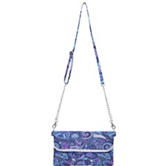 Patterns, Doodles, Pattern, Colorful Mini Crossbody Handbag by kyorashop23