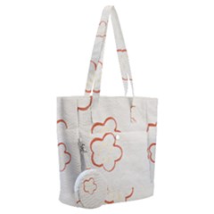 Floral Pattern Everyday Shoulder Bag With Pouch Bag by designsbymallika