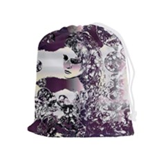 Marina Paper Cut Drawstring Pouch (xl) by MRNStudios