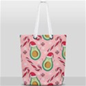 Avo Merry Christmas, Candies, Candy Cane Full Print Rope Handle Tote (Small) View1