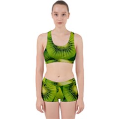 Kiwi Fruits, Close-up, Exotic Fruit Work It Out Gym Set by kyorashop23