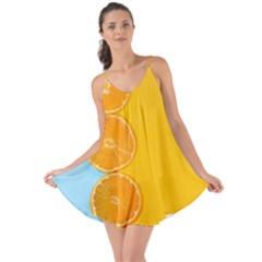 Orange, Slices, Fruit, Citrus Love The Sun Cover Up by kyorashop23
