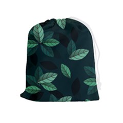 Foliage Drawstring Pouch (xl) by HermanTelo