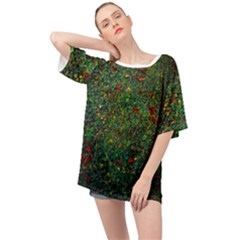Grass Nature Meadow Oversized Chiffon Top by Hannah976