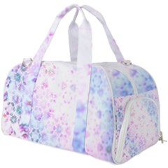 Digital Art Artwork Abstract Pink Purple Burner Gym Duffel Bag by Dutashop