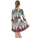 Mountains Smock Dress View2