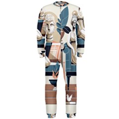 Sculpture Statue Angel Artwork Onepiece Jumpsuit (men) by Salmanaz77