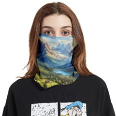 Forest Landscape Nature Trees Face Covering Bandana (two Sides) by Salmanaz77