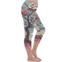 Roses Flowers Bloom Nature Blossom Capri Winter Leggings  View3