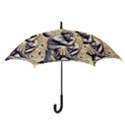Thinker Sculpture Design Geometric Hook Handle Umbrellas (Large) View3