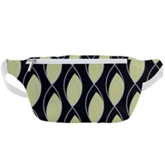 Brown Minimalist Leaves Waist Bag  by ConteMonfrey
