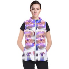 Donald Trump Flag Women s Puffer Vest by vintagetrump
