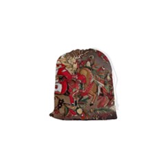 Christmas Art 01 Drawstring Pouch (xs) by myclothy