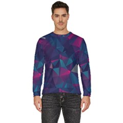 Turquoise Abstract Black Galaxy Pattern Turquoise Men s Fleece Sweatshirt by Bedest