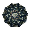Japanese Wave Koi Illustration Pattern Automatic Folding Umbrella with Case (Large) View1