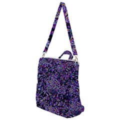 Neon Symphony Design Crossbody Backpack by dflcprintsclothing