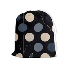 A Minimalist Pattern With Simple Lines And Shapes, Creating A Clean And Modern Aesthetic 03 Drawstring Pouch (xl) by myclothy