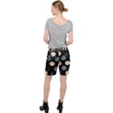 A Minimalist Pattern With Simple Lines And Shapes, Creating A Clean And Modern Aesthetic 03 Women s Pocket Shorts View2