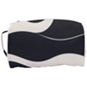 A Minimalist Pattern With Simple Lines And Shapes, Creating A Clean And Modern Aesthetic 06 Toiletries Pouch View3