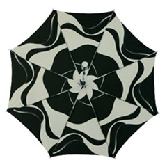 A Minimalist Pattern With Simple Lines And Shapes, Creating A Clean And Modern Aesthetic 06 Automatic Folding Umbrella With Case (medium) by myclothy