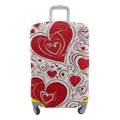 Be My Valentine Luggage Cover (small) by pollyparadiseartshop