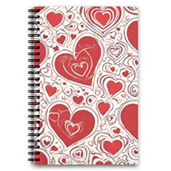 Be My Valentine 5 5  X 8 5  Notebook by pollyparadiseartshop