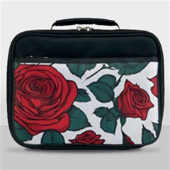 Roses Lunch Bag by pollyparadiseartshop