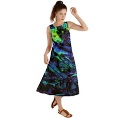 Sci-fi Scenester Summer Maxi Dress by MRNStudios