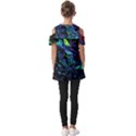 Sci-fi Scenester Fold Over Open Sleeve Top View2