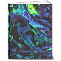 Sci-fi Scenester 7  X 9  Hardcover Notebook by MRNStudios