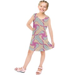 Abstract Pattern Design Scrapbooking Kids  Tunic Dress by Paksenen