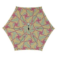 Abstract Pattern Design Scrapbooking Automatic Folding Umbrella With Case (small) by Paksenen