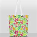 Flower Flora Floral Nature Pattern Seamless Full Print Rope Handle Tote (Small) View1